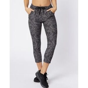 NEW Scorpio Sol Women's Jogger Black/Gray Size MED Jogger Drawstring Pocket